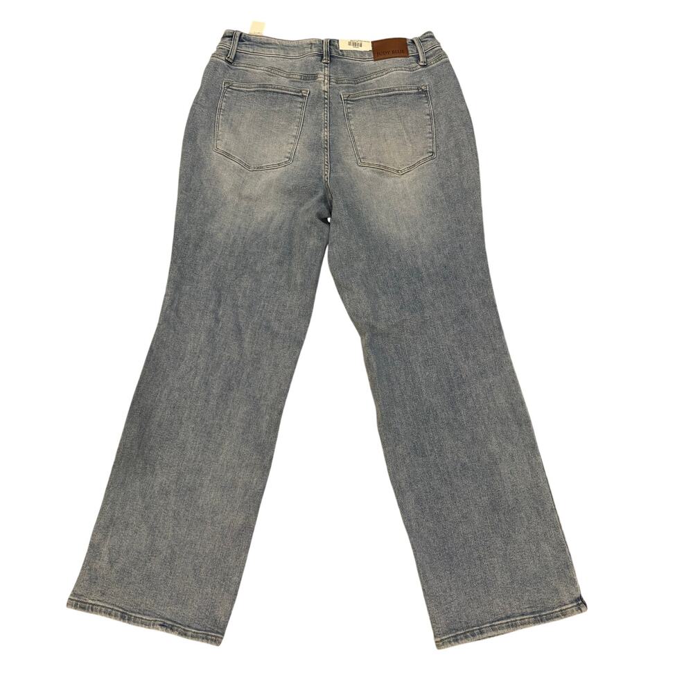 Judy Blue Women's Plus 16W NWT High Waist Retro Wide Fit Medium Wash Jeans - Picture 2 of 14